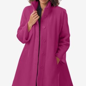 Mauve Fuscia Coat